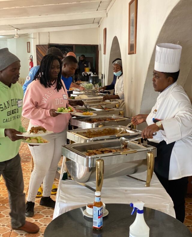 And of course the iconic Lilongwe Hotel did not disappoint with the meal. We always eat together. #FlourishSymposium